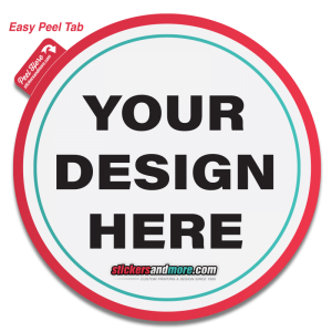 Circle Custom Stickers YourDesign 600x600 - Stickersandmore.com