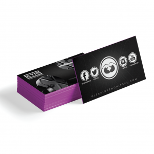 Painted Edge Bus Card - Stickersandmore.com