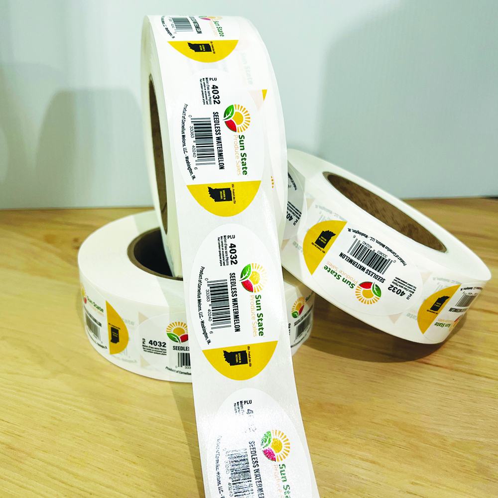 Roll Label Sample - Stickersandmore.com