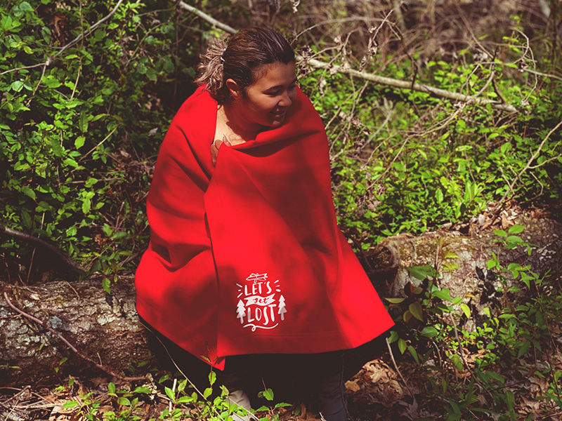 Blanket Girl - Stickersandmore.com